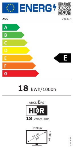 MONITOR AOC LED 23,8