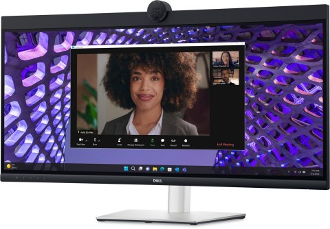 Monitor DELL P Series P3424WEB 86,7 cm (34.1") 3440 x 1440 px 4K Ultra HD LCD Czarny