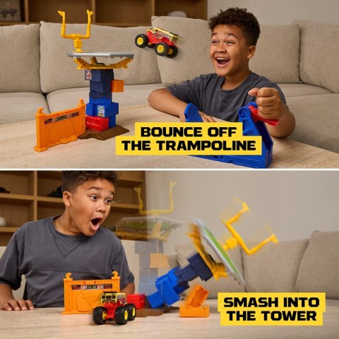 Monster Jam MNJ VHP 1to64 SmshNBash FetrePlayset GML