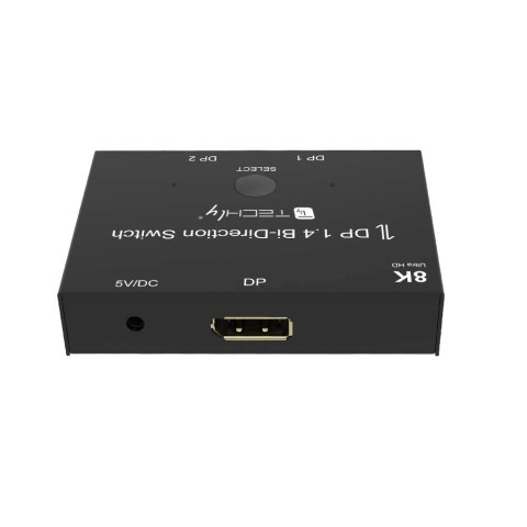 Techly IDATA-DP-2DP-8KT przełącznik wideo DisplayPort