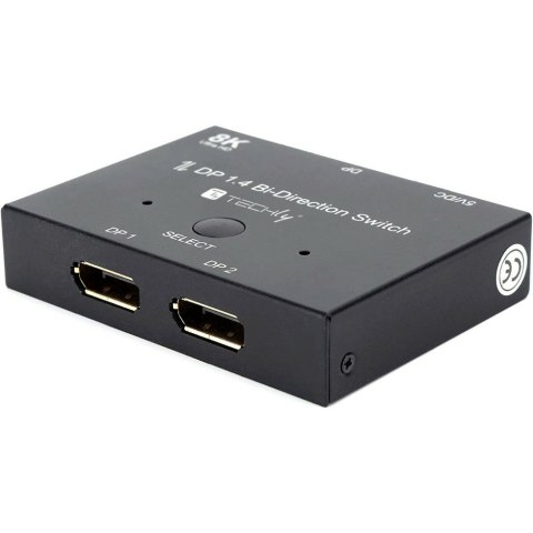 Techly IDATA-DP-2DP-8KT przełącznik wideo DisplayPort