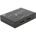 Techly IDATA-DP-2DP-8KT przełącznik wideo DisplayPort