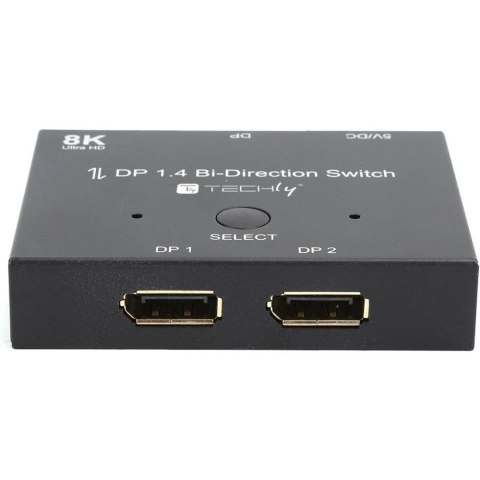 Techly IDATA-DP-2DP-8KT przełącznik wideo DisplayPort