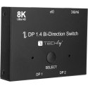 Techly IDATA-DP-2DP-8KT przełącznik wideo DisplayPort