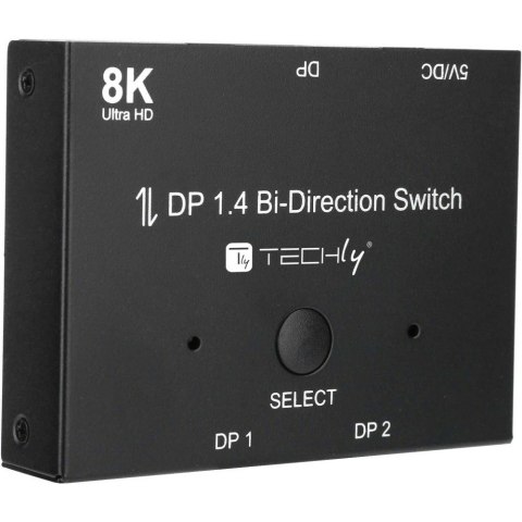 Techly IDATA-DP-2DP-8KT przełącznik wideo DisplayPort