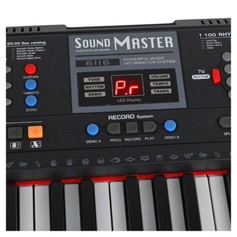 MQ 6116 - keyboard do nauki gry przeznaczony dla dzieci