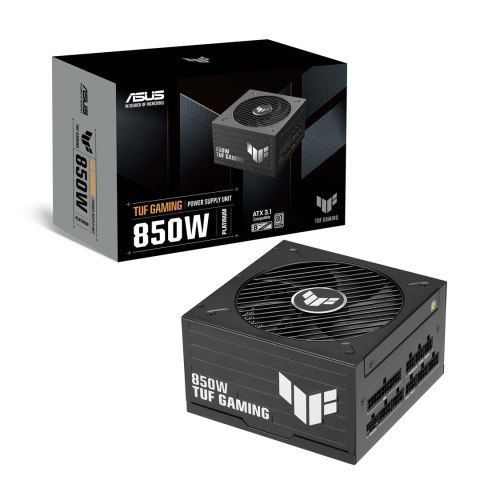 ASUS TUF Gaming 850W Platinum moduł zasilaczy 20+4 pin ATX ATX Czarny