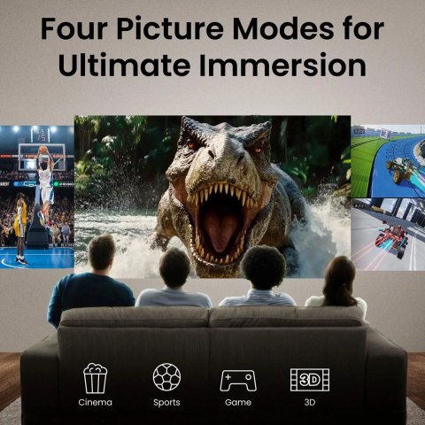 BenQ TH575i Projektor o standardowym rzucie 3800 ANSI lumenów DLP 1080p (1920x1080) Kompatybilność 3D Biały