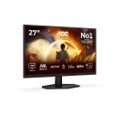 Monitor Certyfikat AOC Q27G42ZE 27" IPS Złącze QHD 16:9 260 Hz 1 ms 2560 x 1440 pikseli 300 cd/m2 Ilość portów HDMI: 1 Czarny