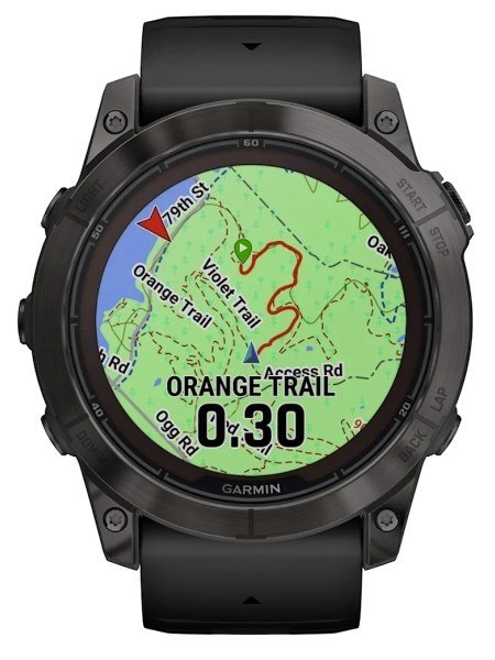 Zegarek Garmin fenix 7X Pro 3,56cm (1.4") MIP 51mm Cyfrowy 280x280px Ekran dotykowy Wi-Fi GPS Czarny