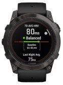 Zegarek Garmin fenix 7X Pro 3,56cm (1.4") MIP 51mm Cyfrowy 280x280px Ekran dotykowy Wi-Fi GPS Czarny