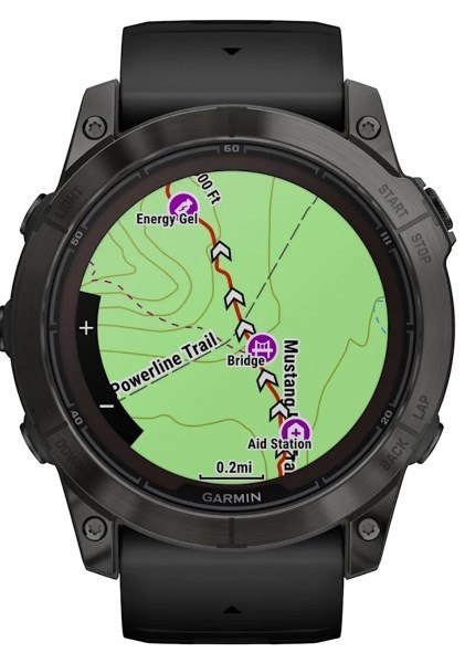 Zegarek Garmin fenix 7X Pro 3,56cm (1.4") MIP 51mm Cyfrowy 280x280px Ekran dotykowy Wi-Fi GPS Czarny