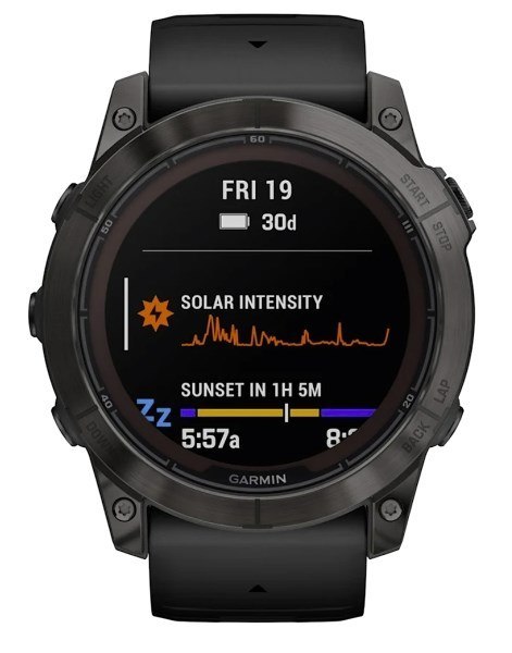 Zegarek Garmin fenix 7X Pro 3,56cm (1.4") MIP 51mm Cyfrowy 280x280px Ekran dotykowy Wi-Fi GPS Czarny