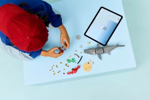 LEGO CREATOR 3 W 1 31381 Groźny rekin i skrzynia ze skarbem