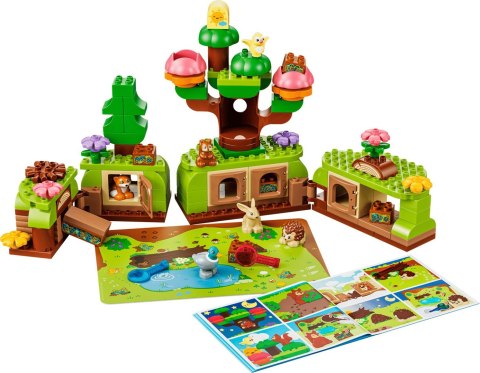 LEGO DUPLO 10480 Las odkrywców z dzikimi zwierzętami