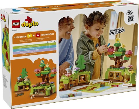 LEGO DUPLO 10480 Las odkrywców z dzikimi zwierzętami