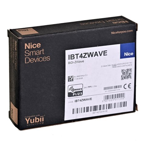 Nice IBT4ZWAVE akcesorium do pilota