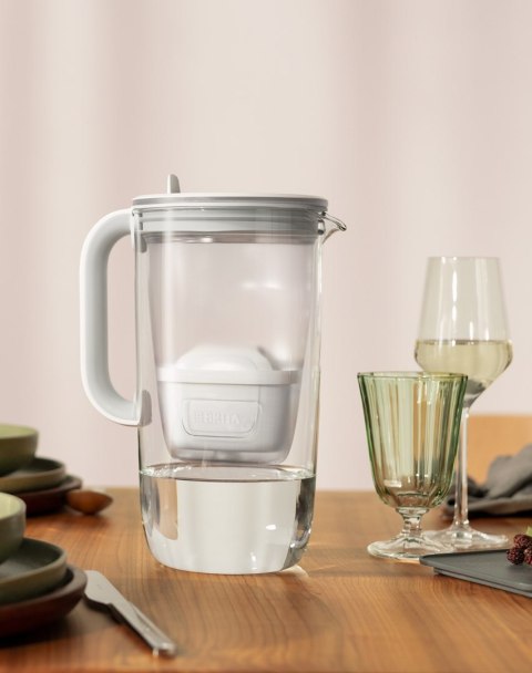 Dzbanek filtrujący Brita Glass+1 Maxtra Pro PP (szary)