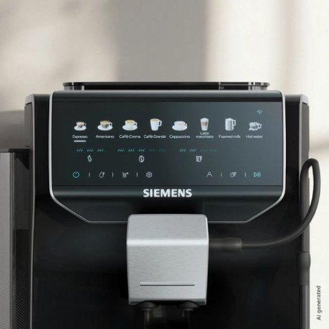 Ekspres ciśnieniowy Siemens EQ500 iAroma TP553E07 15bar | Piano black