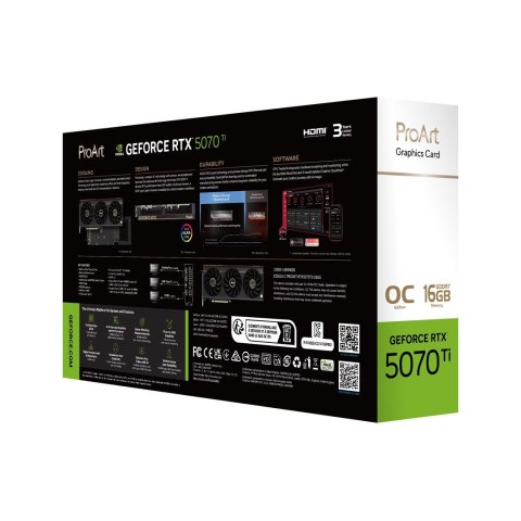 Karta graficzna ASUS ProArt RTX 5070 TI OC 16 GB