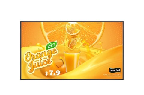 LG 65UL3Q-E signage display Płaski panel Digital Signage 165,1 cm (65") LED Wi-Fi 350 cd/m2 4K Ultra HD Czarny WebOS 16/7