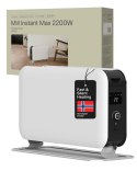 Młyn | Grzejnik | CO2200LEDMAX | Grzejnik konwekcyjny | 2200 W | Liczba stopni mocy: 3 | Przeznaczony do pomieszczeń o powierzch