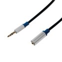 Logilink Premium Audio kabel Black, 1.5 m