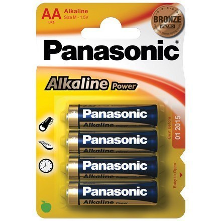 Panasonic LR6 4-BL Panasonic Alkaline Power AA/LR6, Alkaline, 4 pc(s)