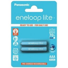 Panasonic eneloop AAA/HR03, 550 mAh, Rechargeable Batteries Ni-MH, 2 pc(s)