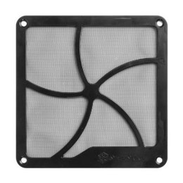 SilverStone Fan grille and filter kit SST-FF141B Black, 140 x 140 x 3 mm