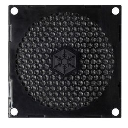 SilverStone Fan grille and filter kit SST-FF81B Black, 80 x 80 x 3.0 mm