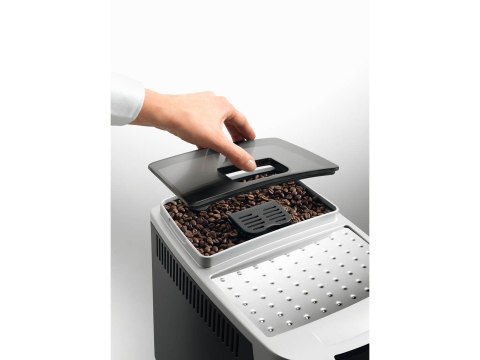 Ekspres ciśnieniowy automatyczny DeLonghi Magnifica S ECAM 22.110.SB (1450W; kolor srebrny)