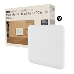 Niewidoczny, inteligentny grzejnik WiFi marki Mill | PA400WIFI4 | Grzejnik panelowy | 400 W | Przeznaczony do pomieszczeń o powi