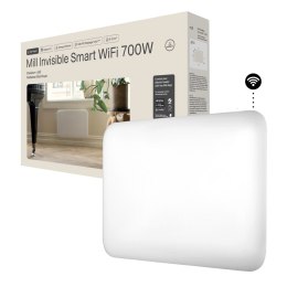 Niewidoczny, inteligentny grzejnik WiFi marki Mill | PA700WIFI4 | Grzejnik panelowy | 700 W | Przeznaczony do pomieszczeń o powi