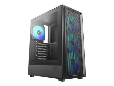 Obudowa Deepcool | CC550 4F | Mid Tower | ATX PS2 (maksymalna długość: 180 mm) | Czarna