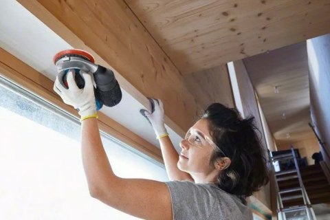 Bosch GEX 18V-125 Professional Losowa szlifierka oscylacyjna 10000 RPM 20000 OPM Czarny, Niebieski, Szary, Czerwony