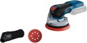 Bosch GEX 18V-125 Professional Losowa szlifierka oscylacyjna 10000 RPM 20000 OPM Czarny, Niebieski, Szary, Czerwony