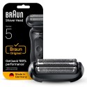 Głowica zamienna golarki elektrycznej BRAUN Series 5 black, 54B