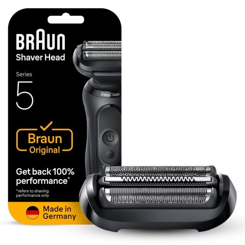 Głowica zamienna golarki elektrycznej BRAUN Series 5 black, 54B