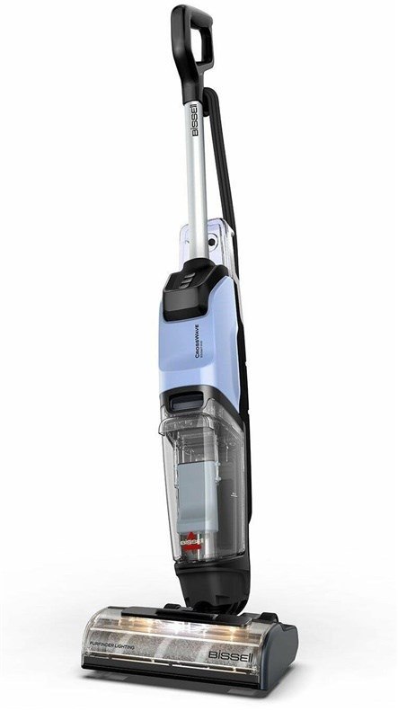 Bissell CrossWave EdgeFind Select Odkurzacz pionowy Prąd przemienny Suchy i Mokry Bez worka 340 W Czarny, Niebieski
