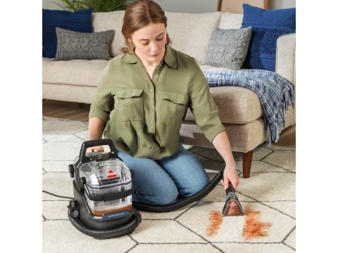 Bissell SpotClean C9 Select maszyna do czyszczenia dywanów Ręczny Głęboki Czarny, Przezroczysty