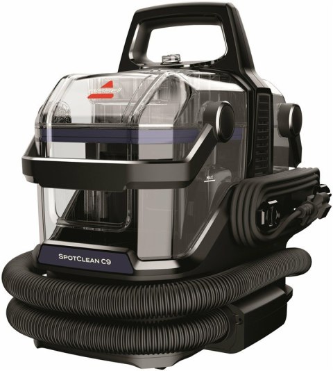 Bissell SpotClean C9 Select maszyna do czyszczenia dywanów Ręczny Głęboki Czarny, Przezroczysty