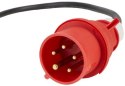 Brennenstuhl 1151600010 rozdzielacz zasilania PDU 4 x gniazdo sieciowe Czarny, Niebieski, Czerwony
