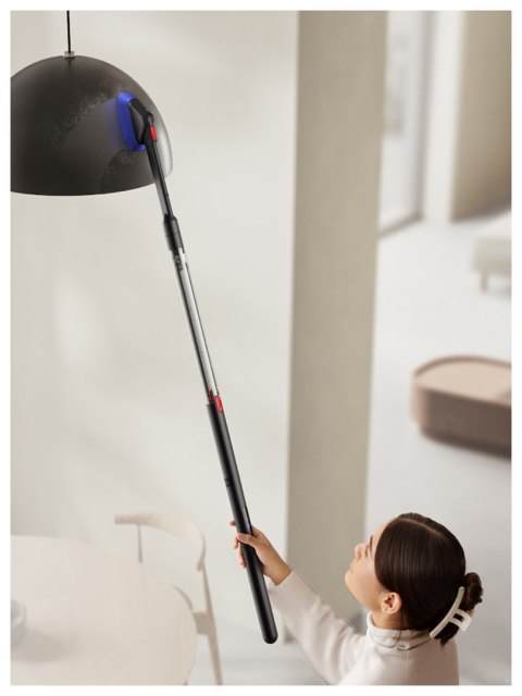 Dyson PencilVac Fluffycones Pionowy odkurzacz Bateria Suchy Bez worka 0,8 l Czarny, Szary