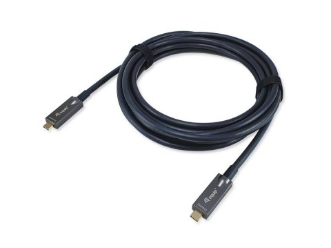 Equip 119464 kabel USB USB 3.2 Gen 2 (3.1 Gen 2) 7,5 m USB C 10 Gbit/s 60 W Czarny