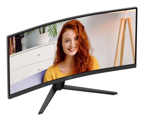 AOC B3 CU34B3E monitor komputerowy 86,4 cm (34") 3440 x 1440 px Wide Quad HD LED Czarny