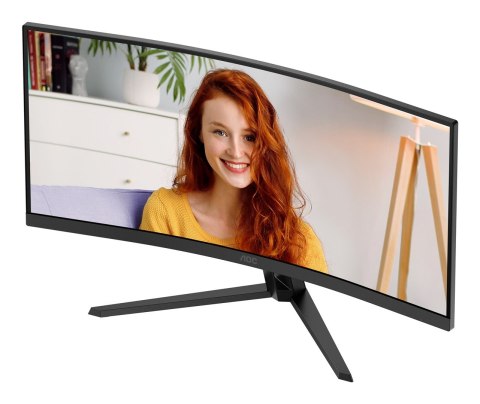 AOC B3 CU34B3E monitor komputerowy 86,4 cm (34") 3440 x 1440 px Wide Quad HD LED Czarny
