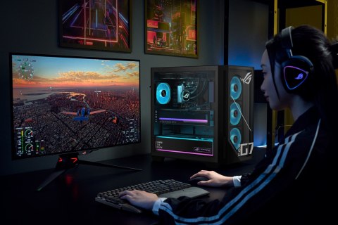 ASUS ROG G700 GM700TZ-R9800X283W AMD Ryzen™ 7 9800X3D 32 GB DDR5-SDRAM 2 TB SSD AMD Radeon RX 9070 XT Windows 11 Home Tower PC C