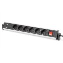 Digitus 6-gniazdkowa biurowa listwa zasilająca z 3 portami USB
