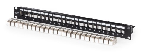 Digitus Modułowy panel krosowy, 24-portowy, wyposażony w 24x DN-93615